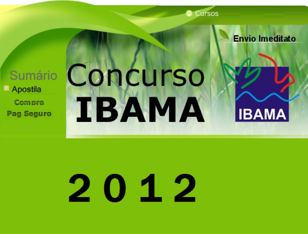 APOSTILA IBAMA 2012